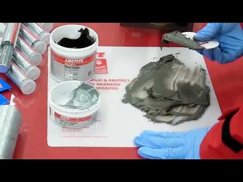 【金属補修パテを用いた応急漏れ補修】LOCTITE EA 3471 スチールパテ + LOCTITE EA IN 3463 メタルマジックスチール