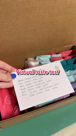 Virtual Taste Test with Cotton Candy Flavors