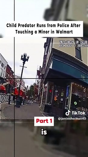 Child Predator Runs from Police After Touching a Minor in Walmart#cops #police #run #copsoftiktok #coptok #fyp #viral