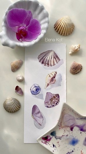 8.7K views · 814 reactions | 10 minute watercolor  #creaconelbuho #watercolortutorial #watercolorpractice #watercolorprocess #acuarelasobrepapel #acuarelacreativa | Crea con el búho | Facebook