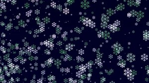 Snowflakes, Christmas, Animation. Free Stock Video