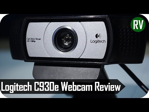 Logitech C930e Webcam Review / Test | Full HD Webcam, Zeiss Optik... [Deutsch/German]
