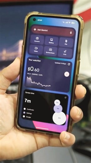 Android 16 QPR2 New Feature Lockscreen Widgets #android16 #android16qpr2 #nothing #nothingphone1