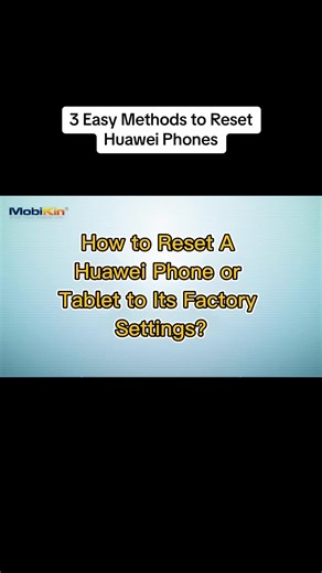How to reset a Huawei Phone? #resethuawei #factoryreset #howto #huawei