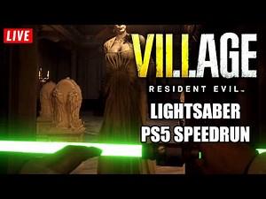 Resident Evil Village KNIVES OUT Walkthrough - Lightsaber LZ Answerer (Kmife Only Run)