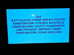 Elmo Visits The Firehouse Credits VHS