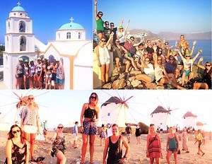 6.7K views · 53 reactions | Greek Islands - Magical islands, sparkling beaches, crystal clear waters, stunning sunsets, breathtaking vistas, plus the biggest and best parties in the Mediterranean. Yes, the undisputed best value Greek Island Hopper tour of all time is right here! | Fanatics | Facebook