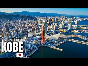 Kobe, Japan 🇯🇵 Discover Japan's Maritime Gateway with 1.5 Million People【4K】| City Walking Tour
