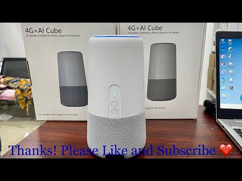 Huawei Ai Cube B900 Review and Unboxing / How to Connect to Bluetooth Speaker Of 4G+ AI Cube Huawei.