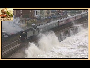 Spectacular Seas Pound The Royal Duchy. Dawlish Sea Wall. 23rd Sept 2012
