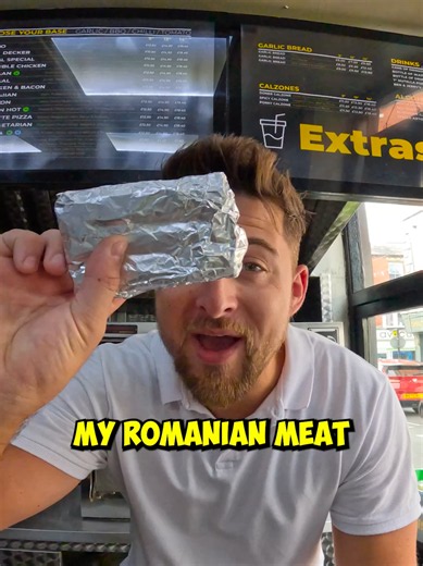 Romanian Pizza😆 #deepizza #llangollen #pizza #doner #kebab