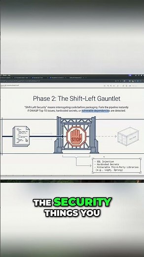 Shift Left Security: Key Concepts Explained #shorts