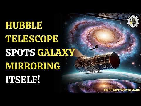 Hubble Telescope Captures Stunning Image of Galaxy Mirroring Itself in Space | Wion Podcast
