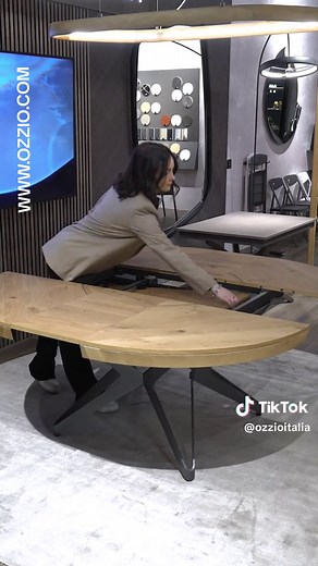 Innovative Extendable Table Design by Ozzio Italia