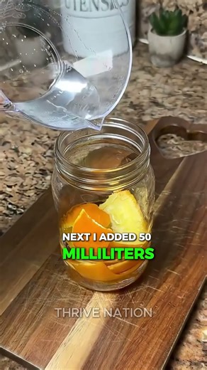 turn orange peels into a powerful all-natural disinfectant 🌿