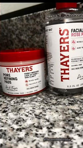Thayers Ambassador review❤️ Pore refining pads #Thayers #ThayersAmbassador #productreview