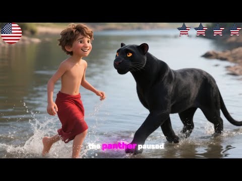The Jungle Book Mowgli and The Black Panther🌴3D 4K Bedtime Stories for Kids in English #cartoon