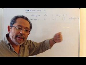 Combinatoria 1 : Combinatorias sin repetición , ejercicios resueltos