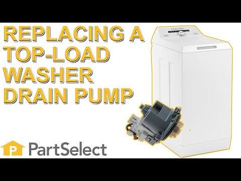 How to Replace the Electric Drain Pump on Your Top Load Washer | PartSelect.com