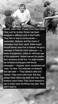 Soldier Taught Himself Morse Code to Stay Connected to His Brother — in a Different Unit |