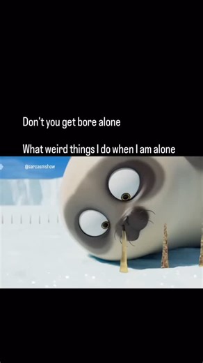 Sarcasmshow on Instagram: "This clip is from “Happy Feet Two” (2011), featuring an elephant seal and penguin Erik. Facts: Directed by George Miller, it’s a sequel with dancing penguins facing environmental threats. Robin Williams voiced Ramon and Lovelace in his last animated role. It grossed $150M but was a box office disappointment. Pink provided Gloria’s singing voice and an original song."