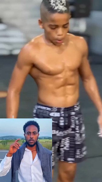 neto amazing child body builder asegerami ye neto sewnet#bodyfittness #viraltiktok #fitness #fyp#gym