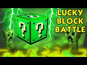 CREEPER LUCKY BLOCK | Minecraft LUCKY BLOCK BATTLE | baastiZockt