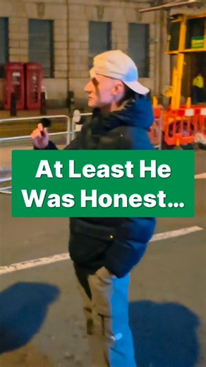 The Saviour on Instagram: "At Least He Was Honest… #utk #uk #tommyrobinson #britain #reels"