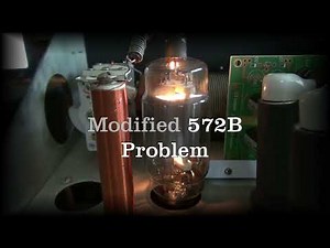 D-Lab Modified P&H LA-400 Ham Linear 572B tube amplifier Low power RF output problem Need suggestion