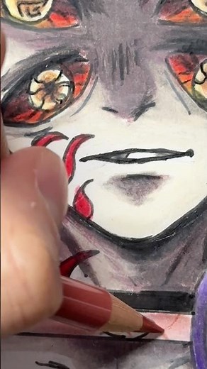 🔥 Drawing Kokushibo (Final Part) | Demon Slayer Art