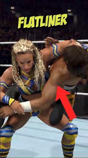 WWE 2K26 Flatliners in Game #shorts