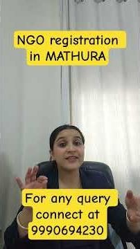 NGO registration in MATHURA #shorts #ytshorts #yttrending
