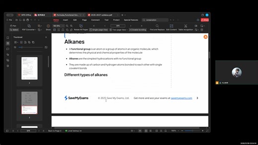 An introduction to Organic Chemistry Revision