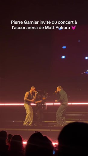 Matt Pokora Concert with Pierre Garnier at Accor Arena