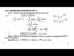 exponential distribution