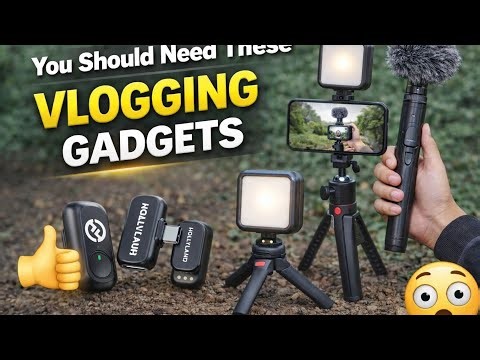 Top 5 Must-Have Vlogging Gadgets You Need in 2026! | Malayalam