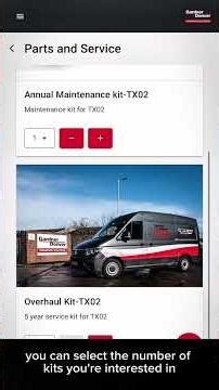 Effortless Maintenance for TX01 Compressor with QR Code Access