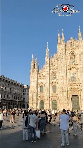 Europe’s Largest Gothic #Cathedral, 'Duomo di Milano' in #Milan, #Italy