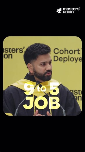 Decoded by Masters’ Union on Instagram: "Rohit Sharma on Starting Slow At the Masters’ Union Convocation (PGP Batch 2025), @rohitsharma45 breaks down why bad starts are normal in every journey. Momentum matters more than beginnings. Watch the full video on the Masters’ Union YouTube channel. Link in bio. [Rohit Sharma advice, career beginnings, mindset growth, long term thinking, Masters’ Union]"