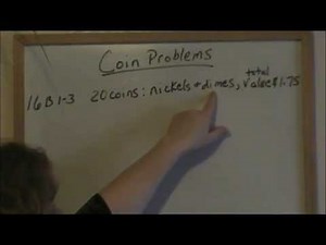 Lesson 16 - Coin Problems