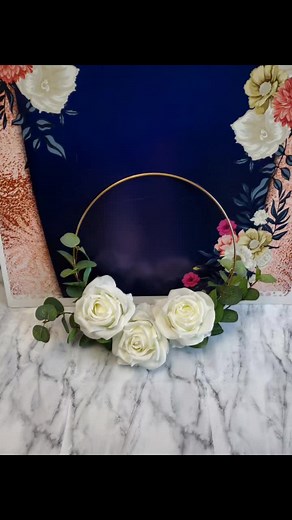 DIY Junior Bridesmaid Ring Bouquets for a Destination Wedding