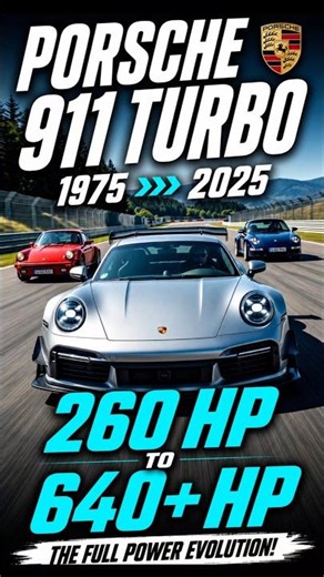Porsche 911 Turbo Horsepower Progression!