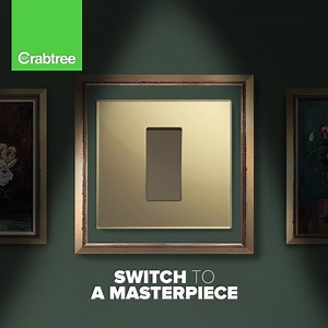 Fall in love with the artistic finish of Amare switches, and adorn your modern interiors. Visit: http://bit.ly/AmareSwitches | Crabtree