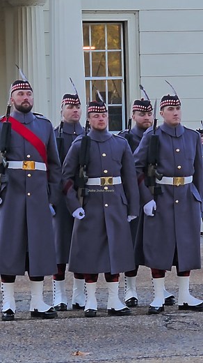 Looking very smart, thank you for your service🙏 Royal Regiment of Scotland💂‍♂️ 🏴󠁧󠁢󠁳󠁣󠁴󠁿 . . . . #Respect #rehearsal #history #london #kingsguard #tradition #fbreelsfypシ゚ | Jake John Reels