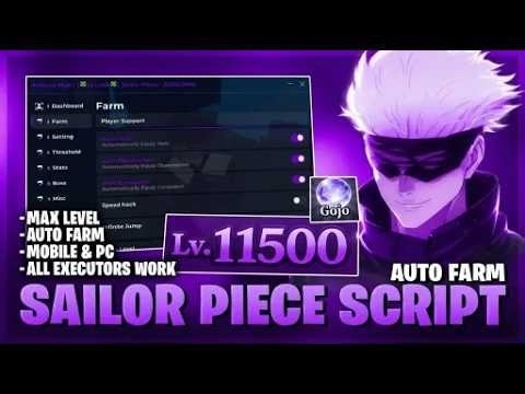 [🌀 BEST] Sailor Piece Script – KEYLESS | GOJO STYLE | AUTO FARM | MAX LEVEL | FRUIT SNIPER