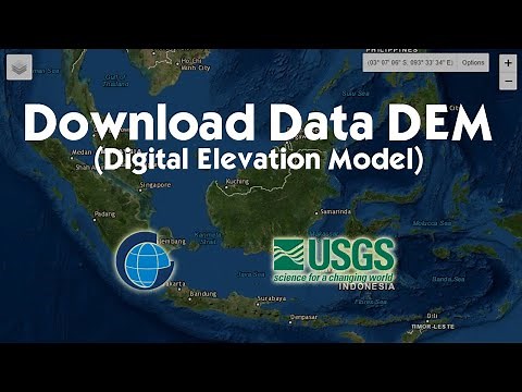 How to Download DEM Data in DEMNAS and USGS