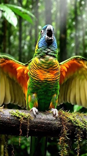 Orange winged Amazon #birds #wildlife