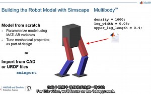 MATLAB步行机器人建模仿真