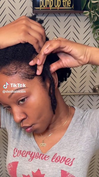 Effortless Braid Out Style for Locs at Work