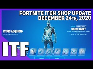 Fortnite Item Shop *NEW* FROST LEGENDS + DEFAULTS RETURN! [December 24th, 2020] (Fortnite BR)